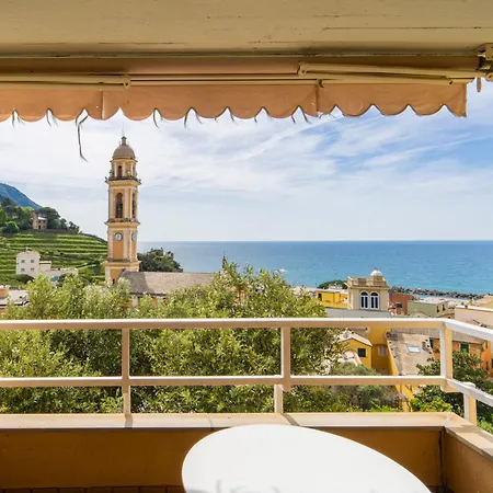 090c - Casa Serena, Vista Mare,5 Minuti A Piedi Dal Mare *